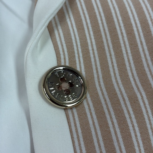 NEW Tommy Hilfiger Women’s Pin Striped Blazer Size 10 - Picture 8 of 11